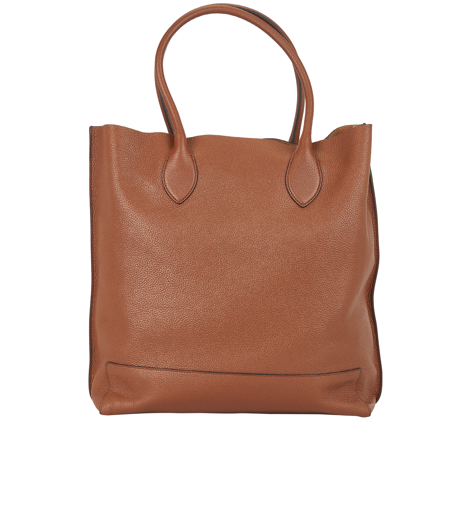 Blossom Tote, &pound;350, Handbags, Brown, Leather, Back view